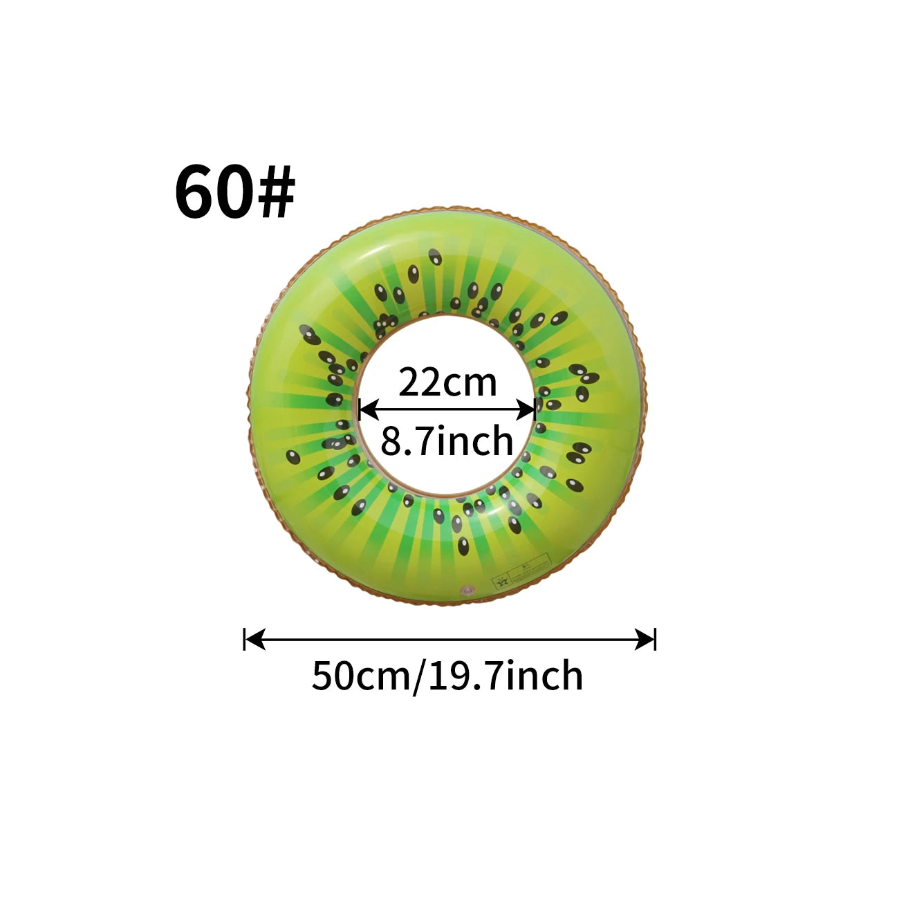 Fruit Pool Buoy – Inflatable Summer Ring