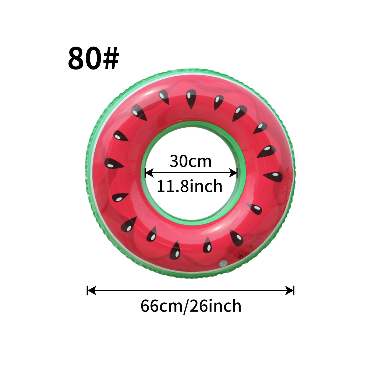 Fruit Pool Buoy – Inflatable Summer Ring