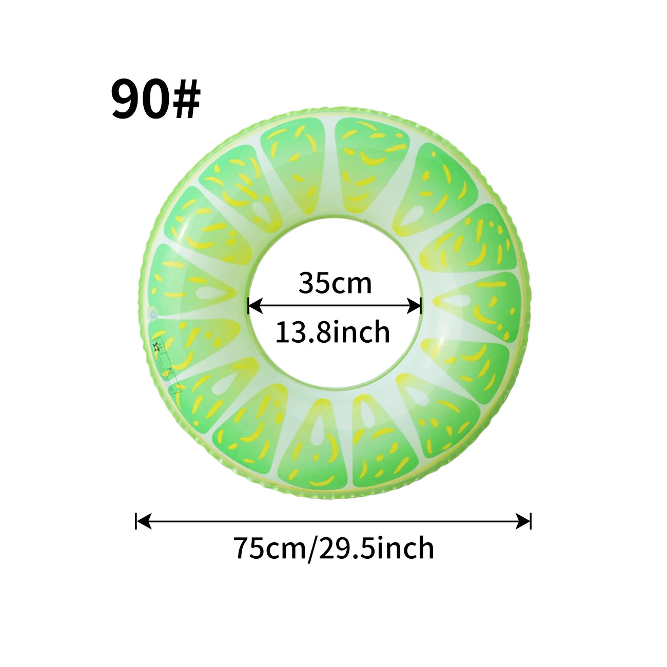 Fruit Pool Buoy – Inflatable Summer Ring