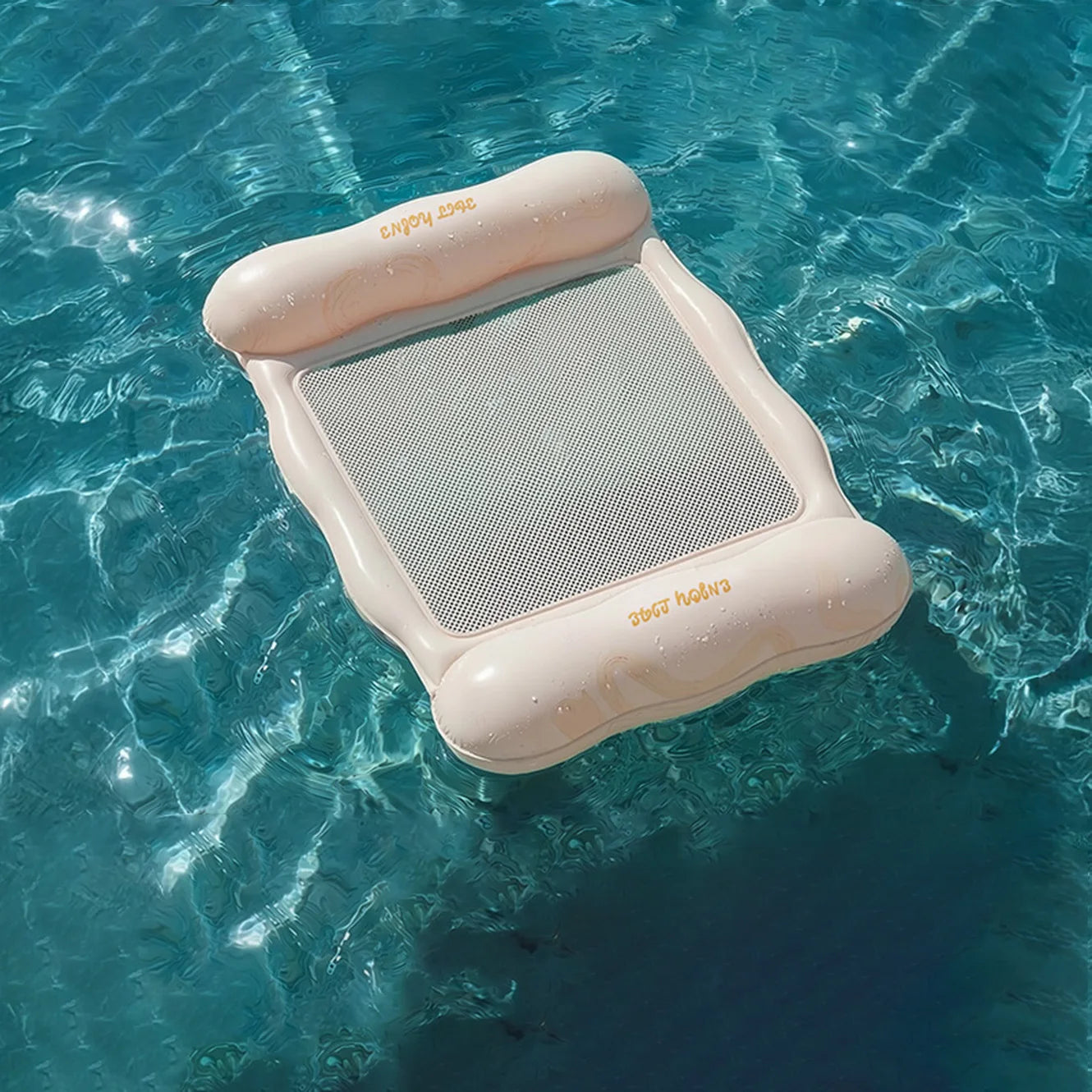 Lit Flottant Gonflable pour Piscine & Plage