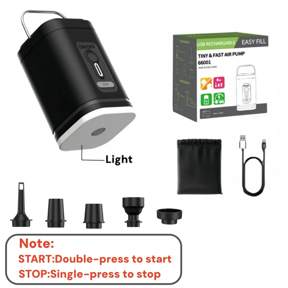 Gonfleur/Dégonfleur Électrique Rapide 1200mAh
