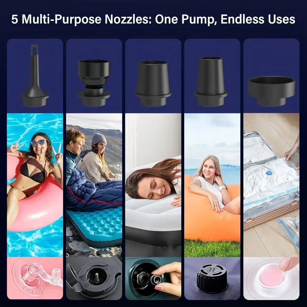 1200mAh Electric Quick Inflator/Deflator