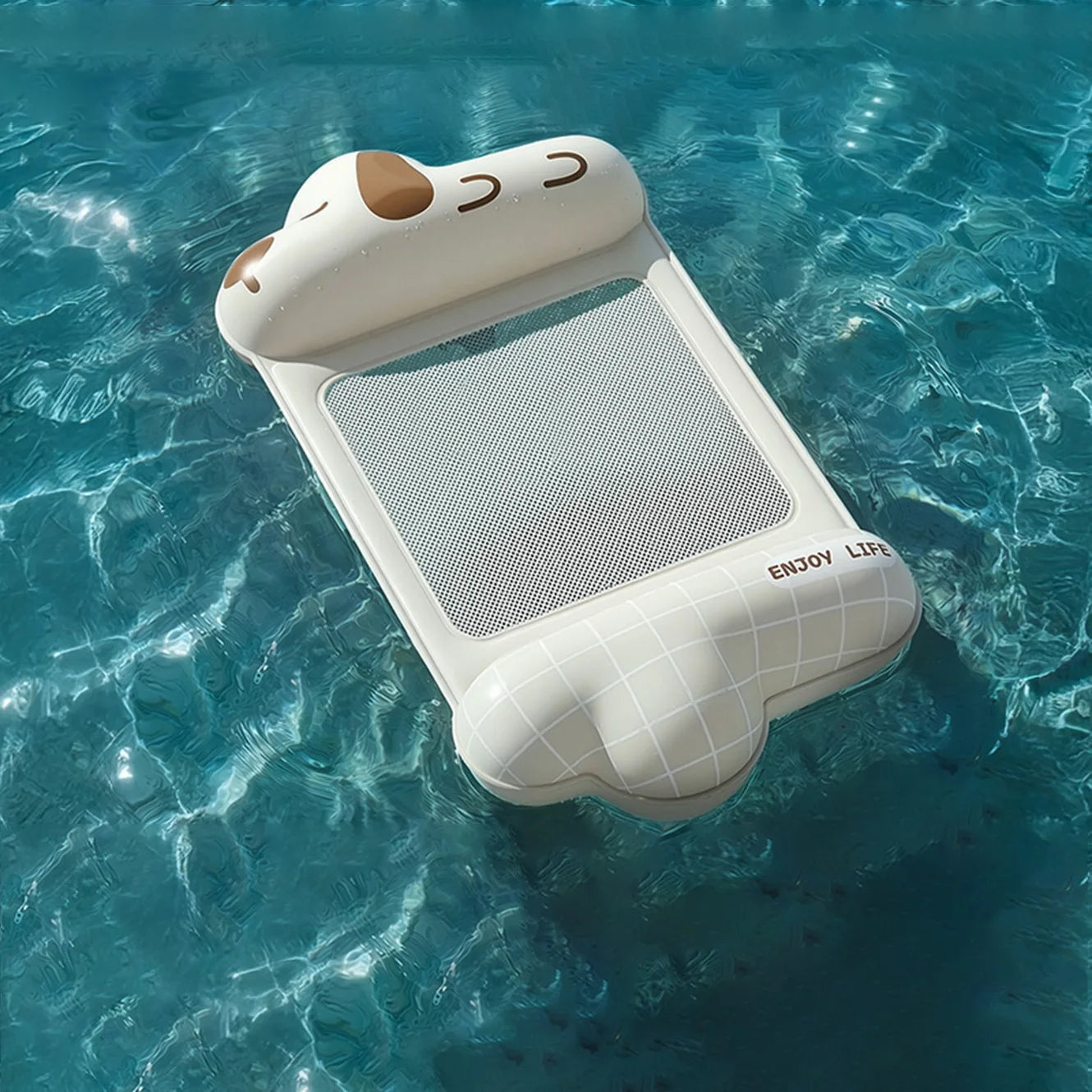 Lit Flottant Gonflable pour Piscine & Plage