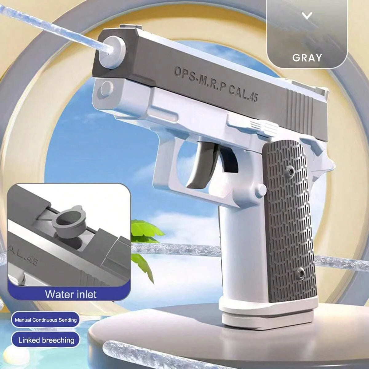 Automatic Water Gun – Rechargeable Summer Toy